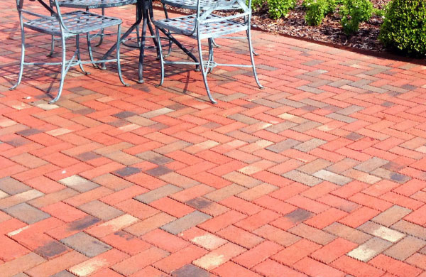 Old series clay brick pavers